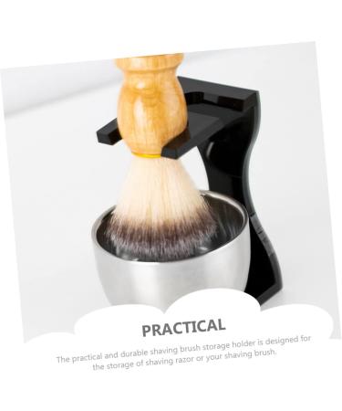 Frcolor 2-Pack Men's Razor & Brush Stand - Acrylic Shaving Storage Holder for Grooming Essentials - Buy Online on GoSupps.com
