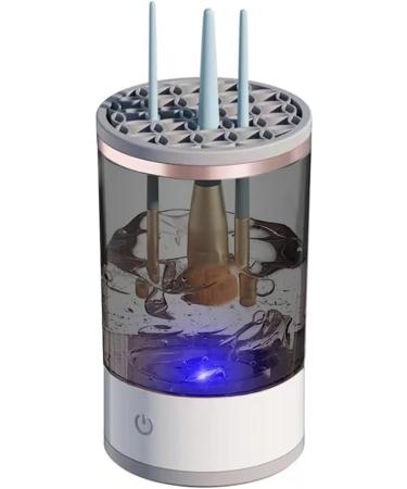 Electric Makeup Brush Cleaner Machine USB Makeup Brush Cleaner Cosmetic Brush Cleaner Automatic Spinning Makeup Brush Cleaner Fit for All Size Makeup Brush