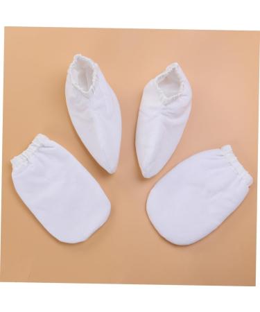 2 Paires De Paraffine Pour Bain De Cire De Housses Isolantes ponge Con us Pour Spa De Soins Blanc - Buy Online on GoSupps.com