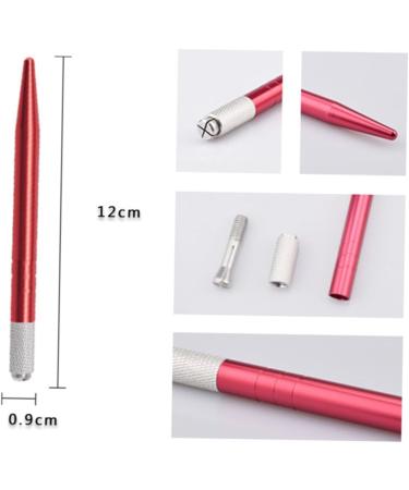 Hemoton 12 Pcs Permanent Eyebrow Pen Eyebrow Pen Microblade Microblading Pen Embroidery Pen Make up - Buy Online on GoSupps.com