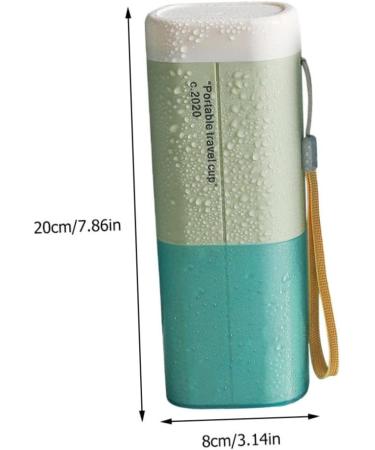 Anneomas 3-Piece Toothbrush Storage Box Set | Portable Travel Toothbrush & Toothpaste Holder | Ideal for Excursions - Buy Online on GoSupps.com