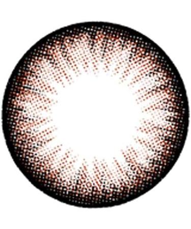 Matlens EOS Colored Contact Lenses - Brown Circle Lenses for Big Eyes | 2 Lenses 1 Case 50ml Care | Vision Strength -300 to -30 8.8mm & 14.5mm - Buy Online on GoSupps.com