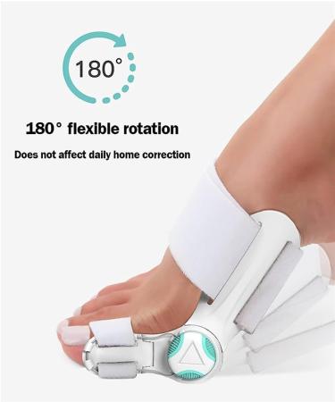 ZIROXI Bunion Corrector with Angle Adjustment Knob for Hallux Valgus Relief - Buy Online on GoSupps.com