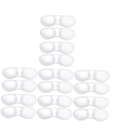 FRCOLOR 8 Pairs High Heels Stickers High Heel Insert Heel Pads Wear-Resistant Heel Pads Outdoor Accessories Comfortable Heel Stickers Pu Forefoot Pad Miss Women's Shoes