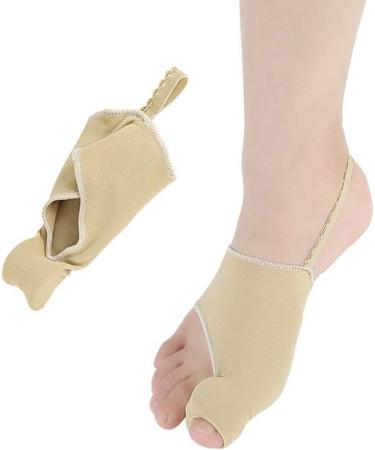 Buy LME Corrector Hallux Valgus Bandage - Comfortable Bunion Protection Case for Men & Women Ultra-Breathable Big Toe Splitter Day & Night Use - 2 Pieces - Buy Online on GoSupps.com