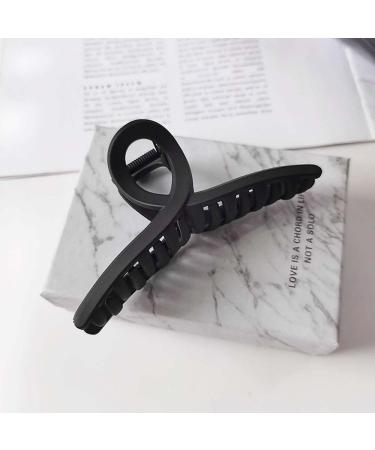 6 Pack Large Claw Hair Clips for Thick Hair - Strong Hold Matte Non-Slip Hair Claws for Women - Rectangle and Butterfly Design - Ideal for Thick, Thin, and Curly Hair (D-Color) - Buy Online on GoSupps.com