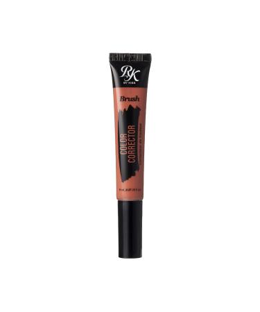 Ruby Kisses HD Concealer & Foundation Flawless Full Cover Brush Face Makeup (Orange Corrector)