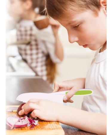 Abizarch 17Pcs Kids Cooking Cutter Set Safe Reusable Plastic Toddler Kitchen Cutter Set with Wooden Cutter Serrated Cutter Chopping Block Peeler Sandwich Cutter for Cutting Fruit Vegetable ZHAZHAMO 17 pieces - Buy Online on GoSupps.com