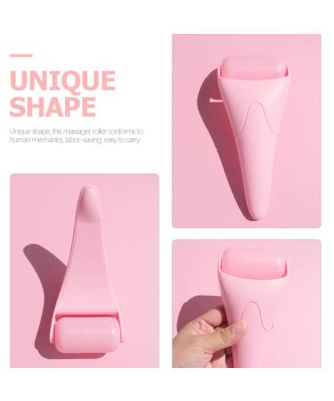 FRCOLOR Facial Massage Roller - Silicone Ice Roller for Skin Care & Relaxation | Mute Design & Durable ABS Handle - Buy Online on GoSupps.com