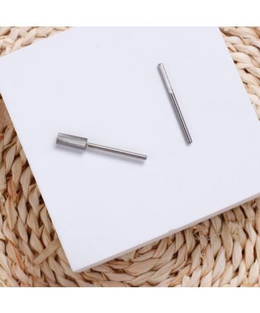 Healeved 1pc Tungsten Steel Grinding Head Nail Filer Head Manicure Grinding Head Wide Bracelets for Women Under Nail Cleaner Tool Beauty Tools Gel Nail Tools Front Tungsten Steel Nail 3.75x0.23cm Silver - Buy Online on GoSupps.com