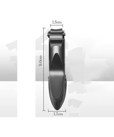 SVAASA Nail Clippers Recreational Nail Clipper Set File Stainless Steel Anti Splash Finger Cutter Manicure Tool Design Thick Ingrown Toenail Scissors - Buy Online on GoSupps.com