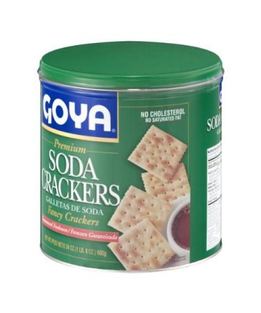 Goya Foods Soda Crackers 24-Ounce - Buy Online for Quality and Flavor - Buy Online on GoSupps.com