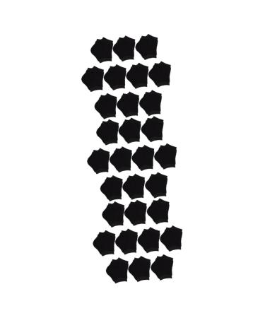 DOITOOL 30 Pairs Silicone Heel Socks Moisturizing Sock Socks for Cracked Feet Dry Feet Socks Washable Foot Sleeve Moisture Socks for Dry Feet Elastic Heel Socks High Heels Replaceable
