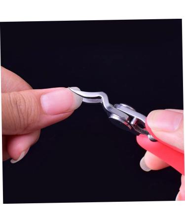 DOITOOL Cuticle Pliers Scraper Tool Nail Tool Professional Cuticle Nippers Cuticle Remover Manicure Nipper Cuticle Professional Nail Clippers Nail Nipper Care Leather Pliers - Buy Online on GoSupps.com