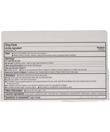 Taro Clotrimazole Antifungal Cream USP 1% 1 oz (Pack of 4) - Fast-Acting Treatment - Buy Online on GoSupps.com