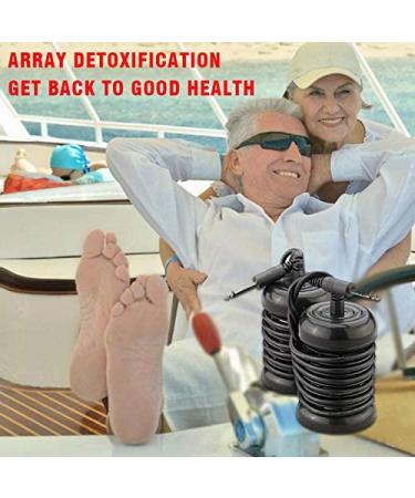 Vitaciti 2 Round Ionic Detox Foot Bath Spa Arrays - Replacement Accessory in Black - Buy Online on GoSupps.com