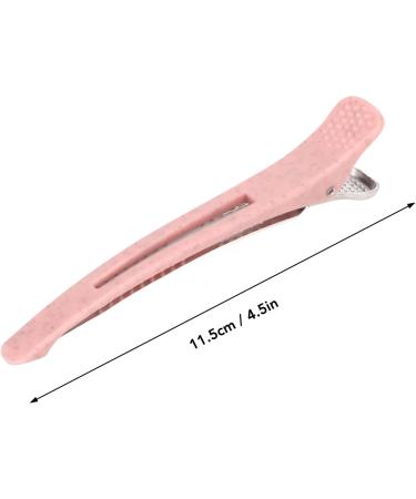 Hair Clip Portable ABS Sectioning Hair Clip with Silicone Band for Hair Salon - Buy Online on GoSupps.com