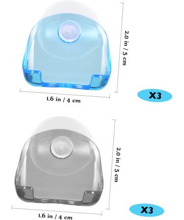 Minkissy 6-Piece Suction Hip Hooks - Bathroom Razor Holder & Wall Hanger Accessories - Buy Online on GoSupps.com