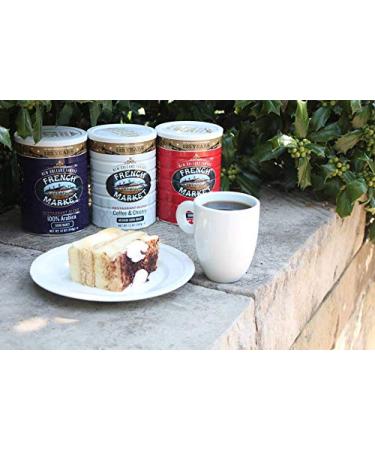 French Market Coffee & Chicory Medium-Dark Roast Ground Coffee 12oz - Metal Can Medium-Dark Roast - Pack of 1 - Buy Online on GoSupps.com