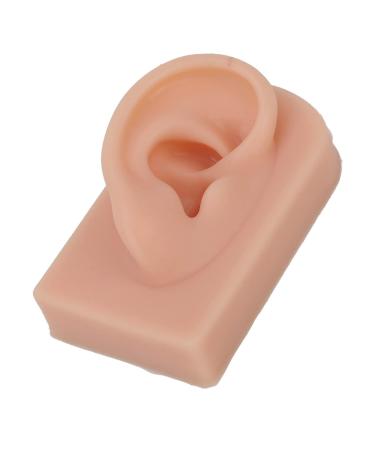 Soft Reusable Silicone Right Ear Model for Earphone Display and Piercing Training (Deep Skin Color) - Buy Online on GoSupps.com