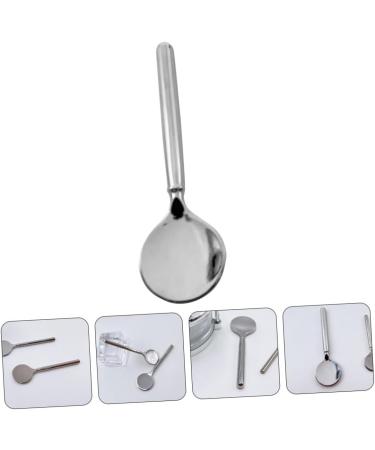 FRCOLOR Eye Cream Stick Beauty Scooper Skincare Tools Beauty Product Scoop Small Makeup Spoon Spoon Tools for Skincare Spoon for Skincare 7c Zinc Alloy Small Spoon Cosmetic 7.00X2.10X1.00CM Silver - Buy Online on GoSupps.com