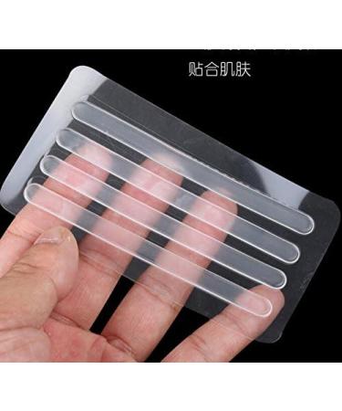 Clear Silicone Thin Adhesive Tape for High Heels - 24 Anti-Wear Back Foot Stickers for Women & Girls - Buy Online on GoSupps.com
