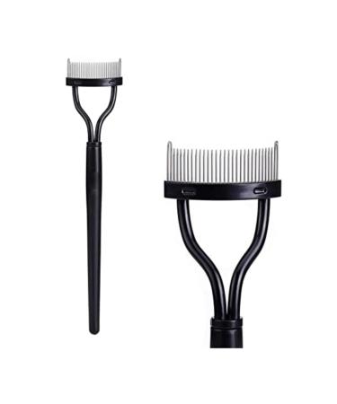 Eyelash Comb MSQ -Eyelash Separator Mascara Applicator Eyelash Definer With Comb Cover