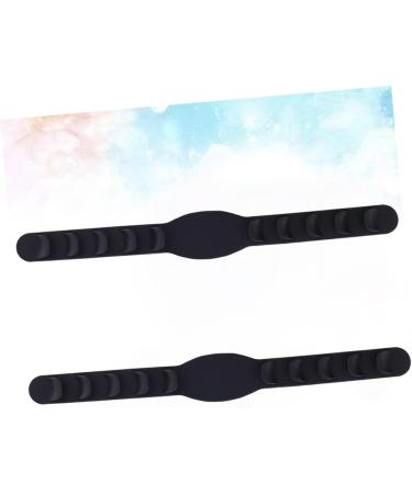 Gleavi 5ST Clothes Bar Elastic Gummy Blades & Anti-Slip Handle Reusable Face Mask Holder & Hanger for Kids 19.9x1.2cm - Buy Online on GoSupps.com
