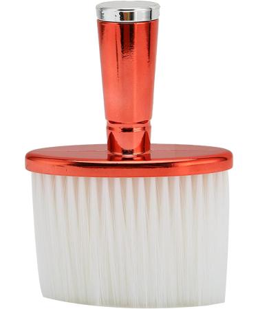 Neck Hair Cleaning Brush Electroplating Handle Flat Bottom Neck Dust Brush Firm Sturdy for Home for Barber Shop - Buy Online on GoSupps.com