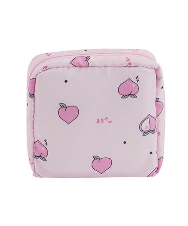 Napkin Storage Bag Period Bag with Zipper for Sanitary Napkin First Period Gifts Tampon Bag Feminine Bag Portable Menstrual Bag for Teen Girls Women Ladies (D3)