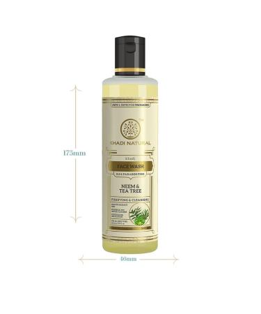 K.hadi N.atural Neem and Tea Tree Face Wash Purifying and Cleansing Formula 200ml - Buy Online on GoSupps.com