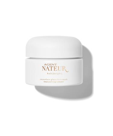 Agent Nateur - holi (bright) Natural Resurfacing Glass Face Mask | Vegan Non-Toxic Clean Haircare (1 fl oz | 30 mL)