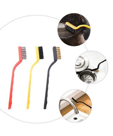 Iplusmile 3-St Rust Brush Set - Rustproof Steel & Copper Wire Detailing Brushes for Auto & Metal Cleaning - Buy Online on GoSupps.com