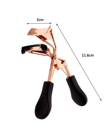 Deuxblanc Rose Gold Eyelash Curler | Non-Slip 180 Curl with Refill Pad Perfect for Stunning Lashes - Buy Online on GoSupps.com