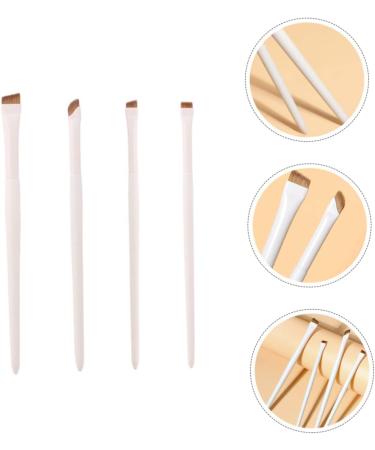 SOESFOUFU Travel Makeup Brush 4 Pcs Gel Eyeliner Brush Make up Brush Eye Liner Brush Cosmetic Ultra Thin Travel Flat Brush - Buy Online on GoSupps.com