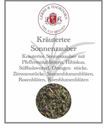 Lerbs & Hagedorn Lerbs & Hagedorn Magic Solar Herbal Tea | 250g (about 21 liters) peppermint leaves hibiscus licorice root orange pieces lemon pieces