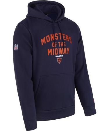 New Era NFL Chicago Bears Monsters of The Midway Hoodie - Blue | Official Merchandise | Fast International Shipping - Buy Online on GoSupps.com