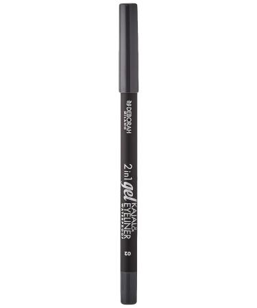 Ie Matita Occhi Perf.Gel 2en1 Gris N 2 - Buy Premium Dual-Use Eye Pencil for Flawless Looks | International Shipping - Buy Online on GoSupps.com
