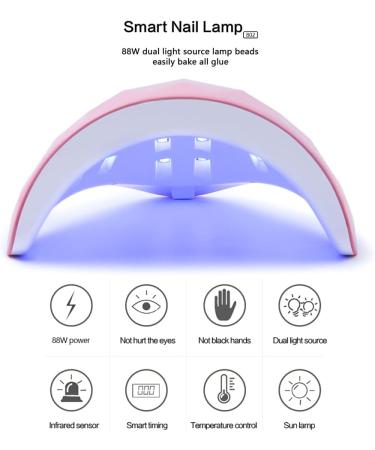 Nail Dryers UV Nail Lamp For Curing Led Nail Dryer UV Led Nail Lamp With Sensor Display Uv Led Nail Lamp Usb - Buy Online on GoSupps.com