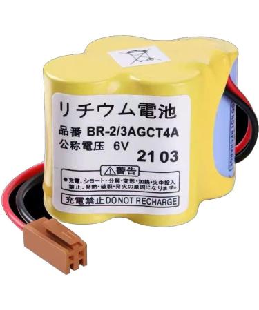 Buy 3-Pack 6V BR-2/3AGCT4A Replacement Battery 4400mAh for FANUC CNC System Non-Rechargeable Brown Plug Fast International Shipping - Buy Online on GoSupps.com