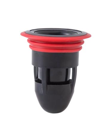 Drains Deodorant Silicone Core Sewer Pipe Seal Ring Water Pipe Anti Odor Insect Prevention Deodorant Drains (Color : 02 Black Size : 1pcs) 1pcs Black