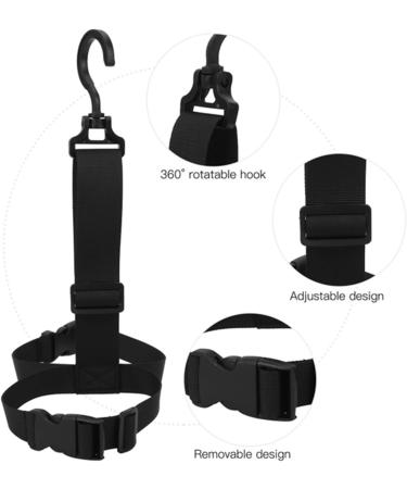 Angler Boot Hanger | Adjustable Belt Hanger for Fishing Waders | Drying Rack Storage for 4 Pairs | Wader Organizer - Buy Online on GoSupps.com