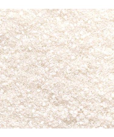 Simply Topps sparkling Sugar Crystals 30G - Cupcake Cake Sprinkles For Decorating (Pearlescent White)
