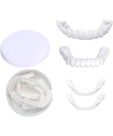 Artghjl Prostheses: Smile with Fake Teeth Veneers & Temporary Braces - Affordable Cosmetic Dental Solutions for Bad Teeth (2 Couples) - Buy Online on GoSupps.com