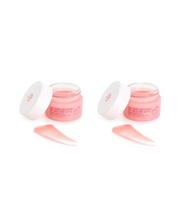 W7 Sweet Dreams Overnight Strawberry Lip Mask - Vitamin E Aloe Vera and Grape Seed Oil - For Hydrated Full Looking & Irresistible Lips - 2 Pack - 12ml 12 ml (Pack of 2) Strawberry