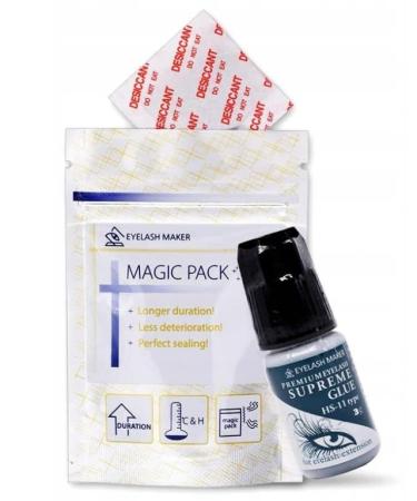 Eyelash Extension Glue for Volume and Individual Eyelashes Eyelash Glue Lash Adhesive Extra Strong Eyelashes Glue Individual Lash Glue 6-7 Weeks Retention 1 sec drying 3g
