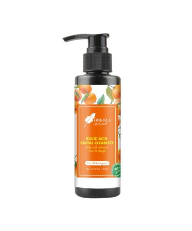 Kojic Acid Face Cleanser Face Wash Ideal For all Skin Types 5.28 Oz/150 ml by Oreola Naturals