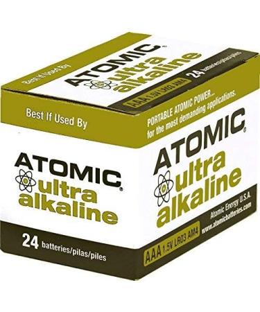 Buy ATOMIC AAA Battery 1.5V Ultra Alkaline LR03 AM4 - Bulk Pack of 24 - Long Lasting Power for Electronics - Buy Online on GoSupps.com