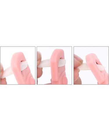 SUICRA Nail Clippers Fingernail Clipper Toenail Manicure One-Word Scissors French U-Shaped Flat Mouth Scissors Fake Nail Scissors Plastic Handle Nail Clippers Plastic Handle Manicure Pliers (Color : Pink - Buy Online on GoSupps.com