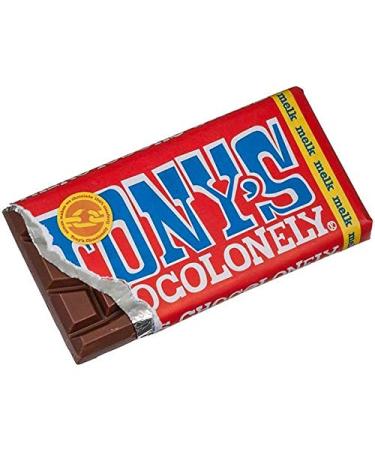 Tony's Chocolonely Milk Chocolate Bars 180g Pack of 3